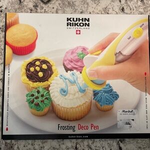 NIB. KUHN RIKON Frosting Deco Pen